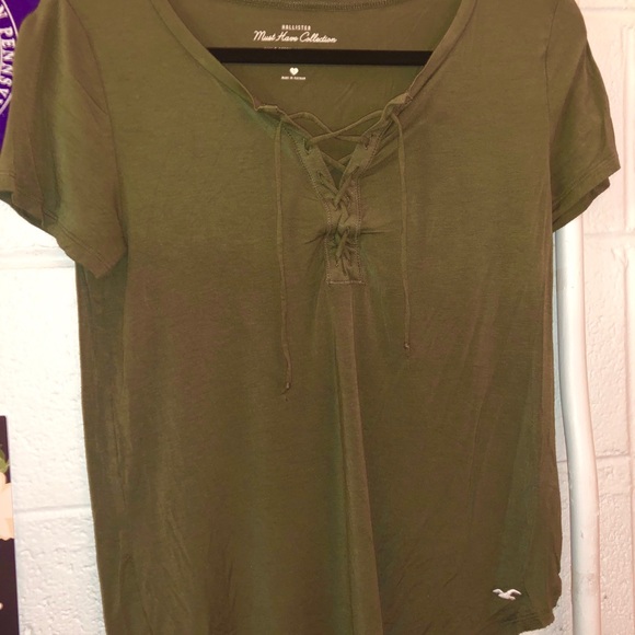 Hollister short sleeve blouse - Picture 1 of 5